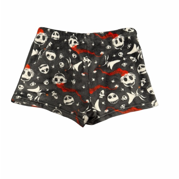 Women’s Fleece Lounge Shorts Bundle M & L Disney Jack + Christmas - Picture 3 of 8